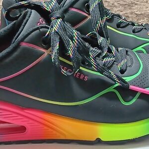 Skechers Neon Rainbow Sneakers